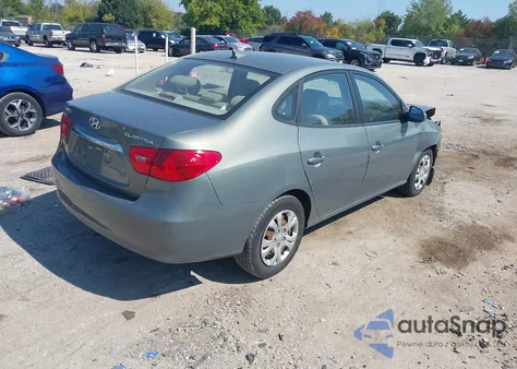 2010 Hyundai Elantra Gls z USA, uszkodzony, nr VIN KMHDU4AD6AU870503